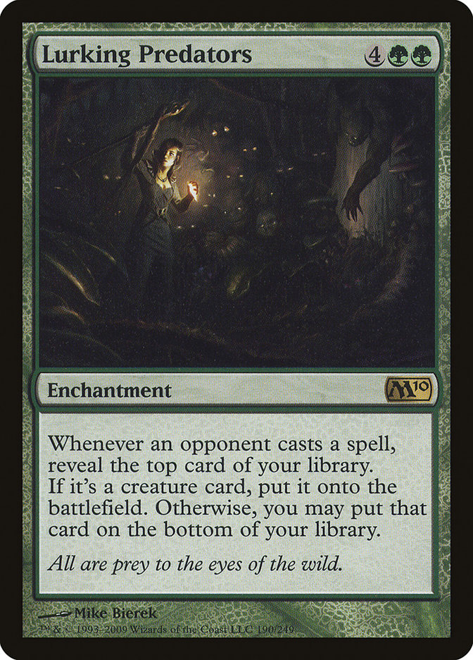Lurking Predators - [Foil] Magic 2010 (M10)