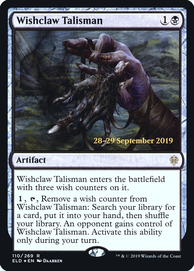 Wishclaw Talisman - [Foil, Promo] Throne of Eldraine Promos (PELD)