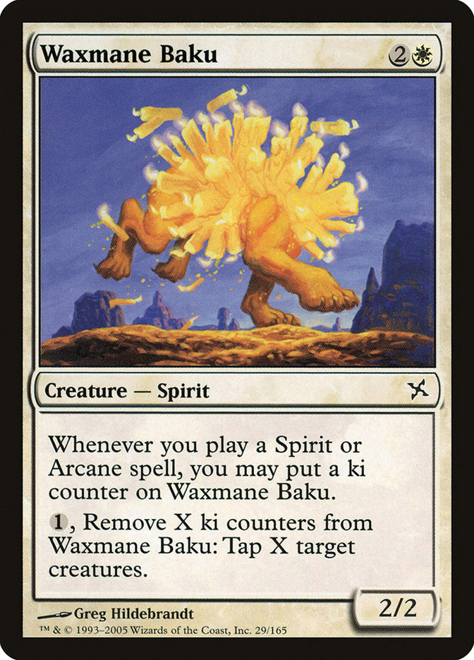 Waxmane Baku - [Foil] Betrayers of Kamigawa (BOK)