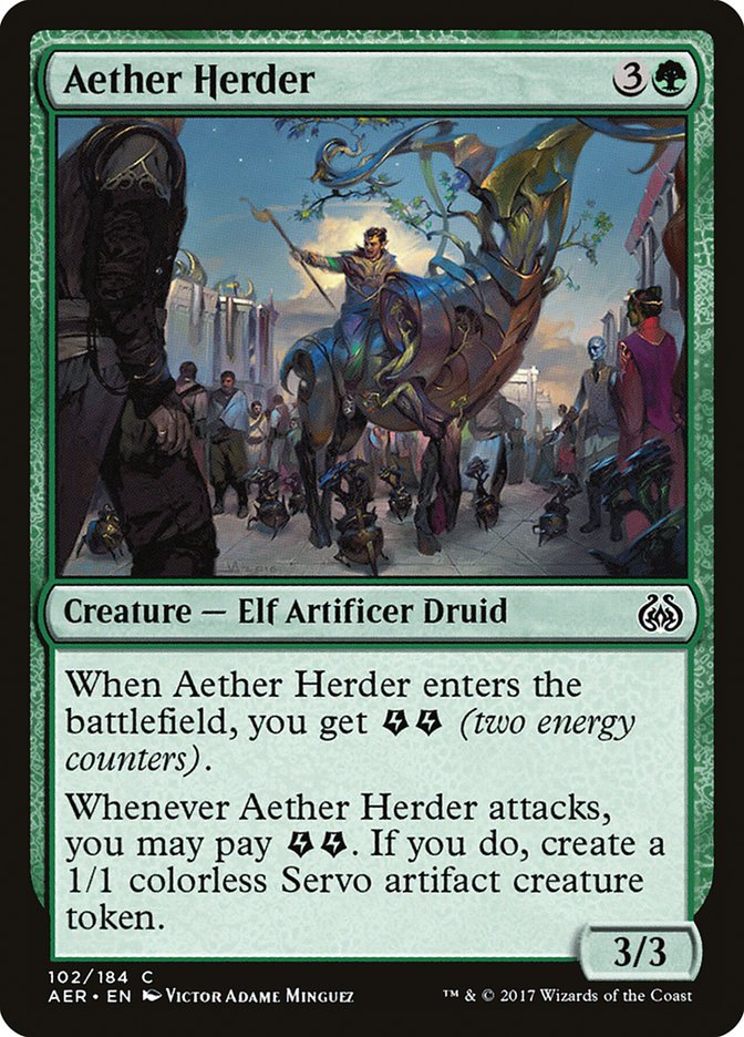 Aether Herder - [Foil] Aether Revolt (AER)