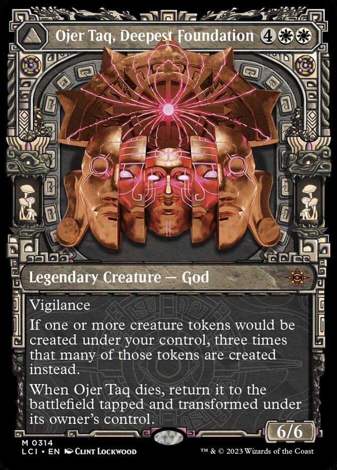 Ojer Taq, Deepest Foundation // Temple of Civilization - [Showcase] The Lost Caverns of Ixalan (LCI)