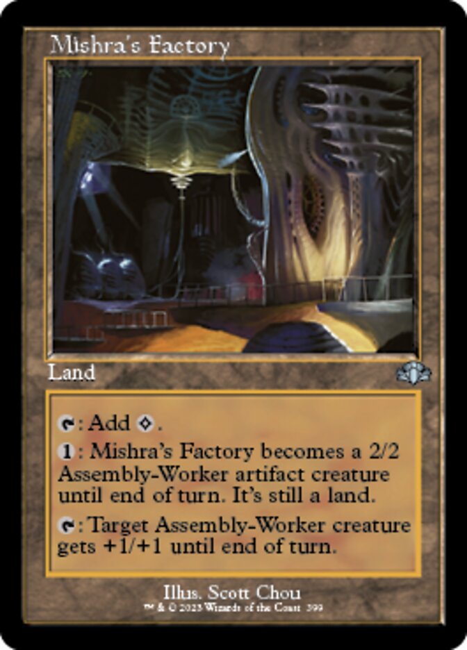 Mishra's Factory - [Foil, Retro Frame] Dominaria Remastered (DMR)