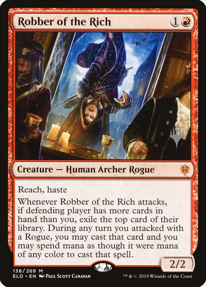 Robber of the Rich - [Promo] Throne of Eldraine Promos (PELD)