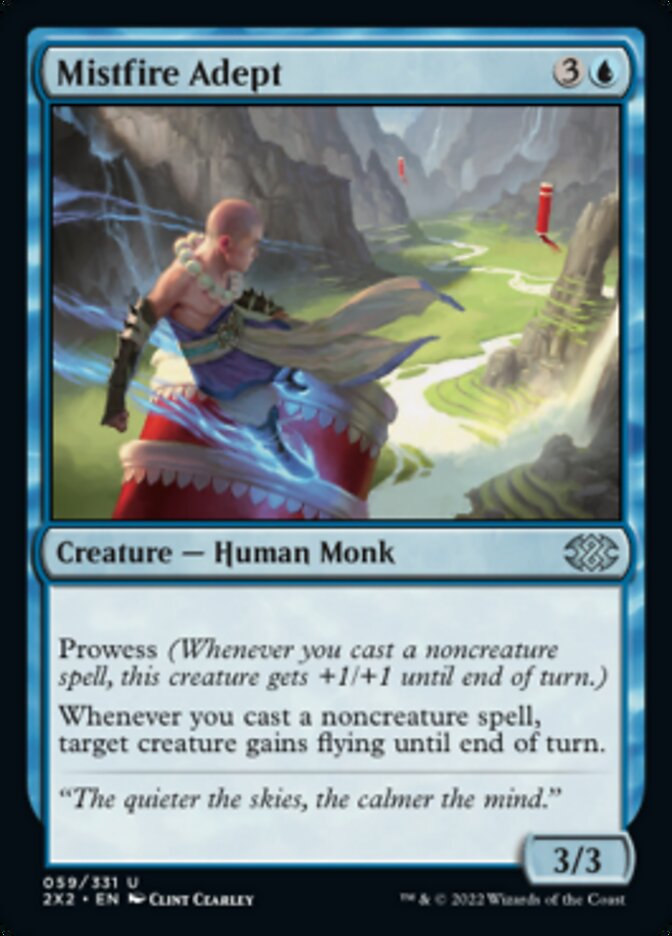 Mistfire Adept - Double Masters 2022 (2X2)