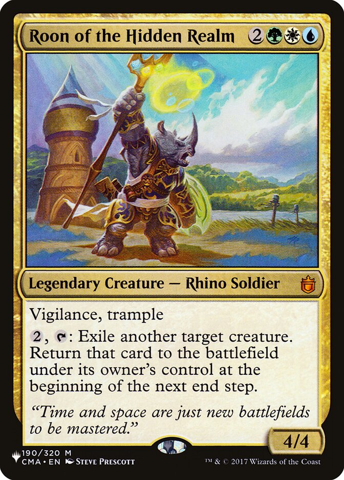 Roon of the Hidden Realm - [Foil] The List (PLIST)