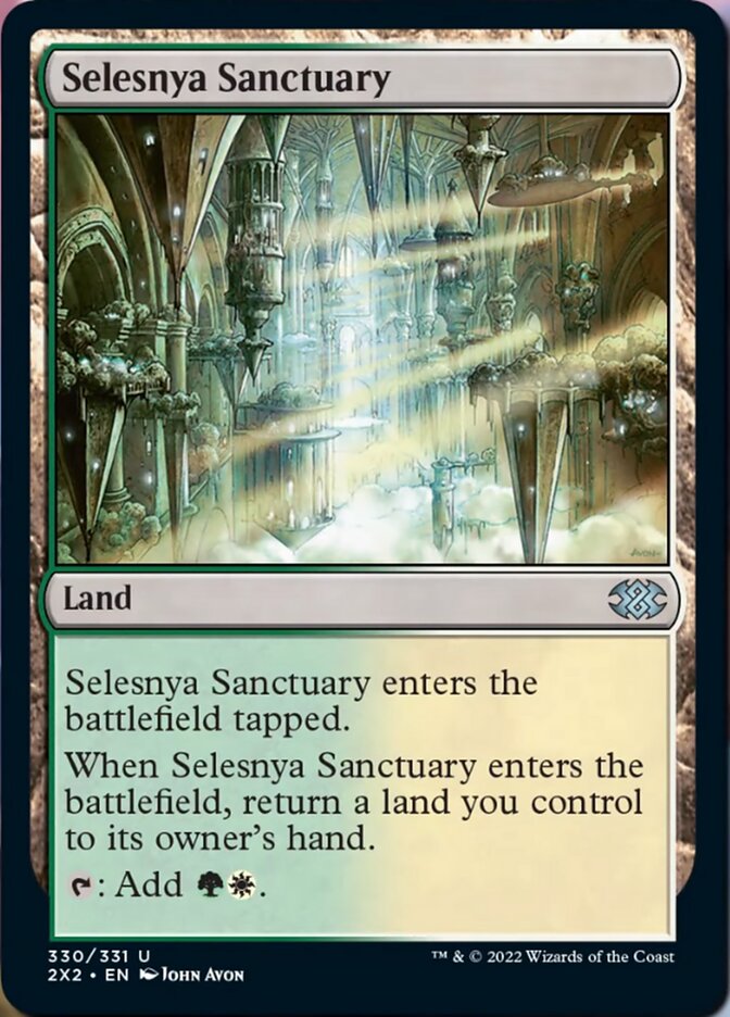 Selesnya Sanctuary - [Foil] Double Masters 2022 (2X2)