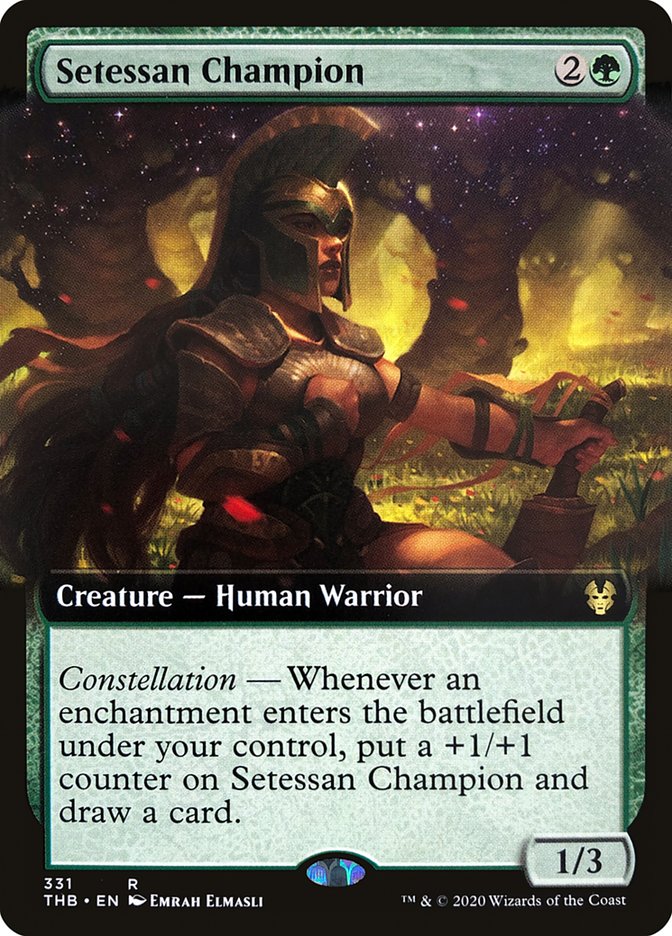 Setessan Champion - [Extended Art] Theros Beyond Death (THB)