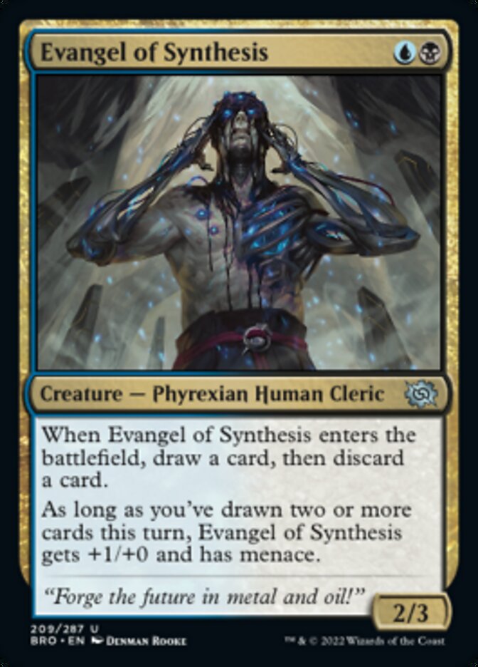 Evangel of Synthesis - [Foil] The Brothers' War (BRO)