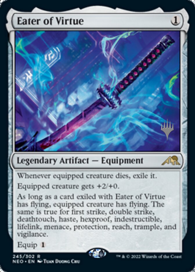 Eater of Virtue - [Promo] Kamigawa: Neon Dynasty Promos (PNEO)