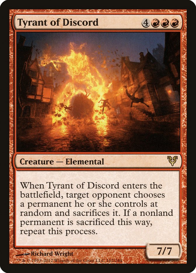 Tyrant of Discord - [Foil] Avacyn Restored (AVR)