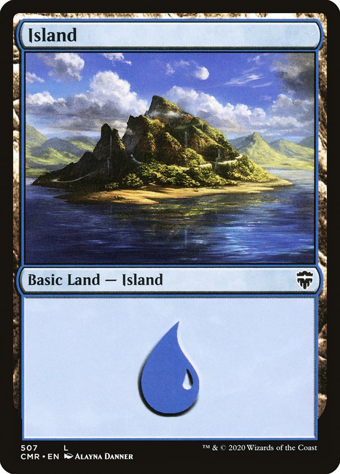 Island - Commander Legends (CMR)