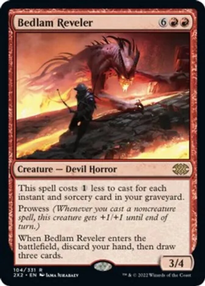 Bedlam Reveler - [Foil] Double Masters 2022 (2X2)