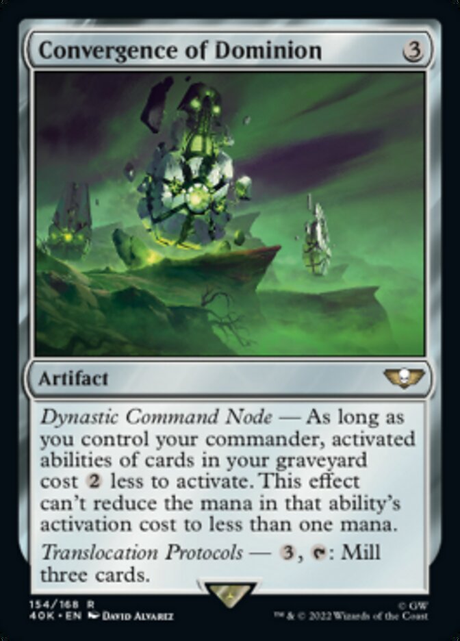 Convergence of Dominion - [Surge Foil] Warhammer 40,000 Commander (40K)