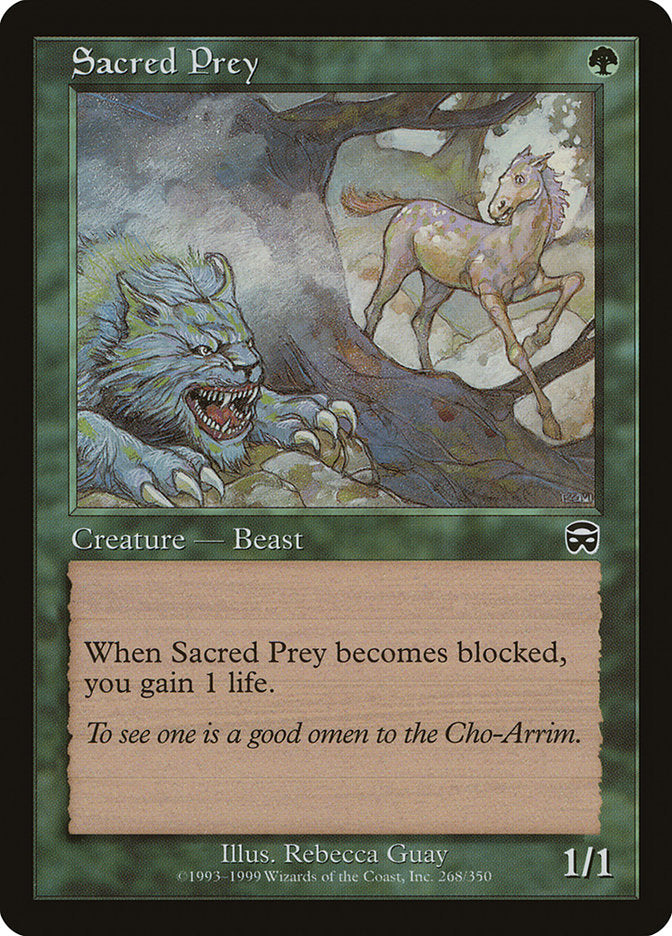 Sacred Prey - [Foil] Mercadian Masques (MMQ)