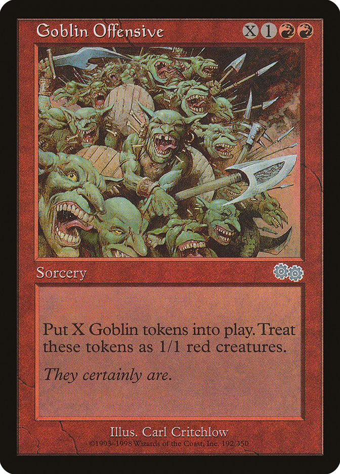 Goblin Offensive - [Retro Frame] Urza's Saga (USG)