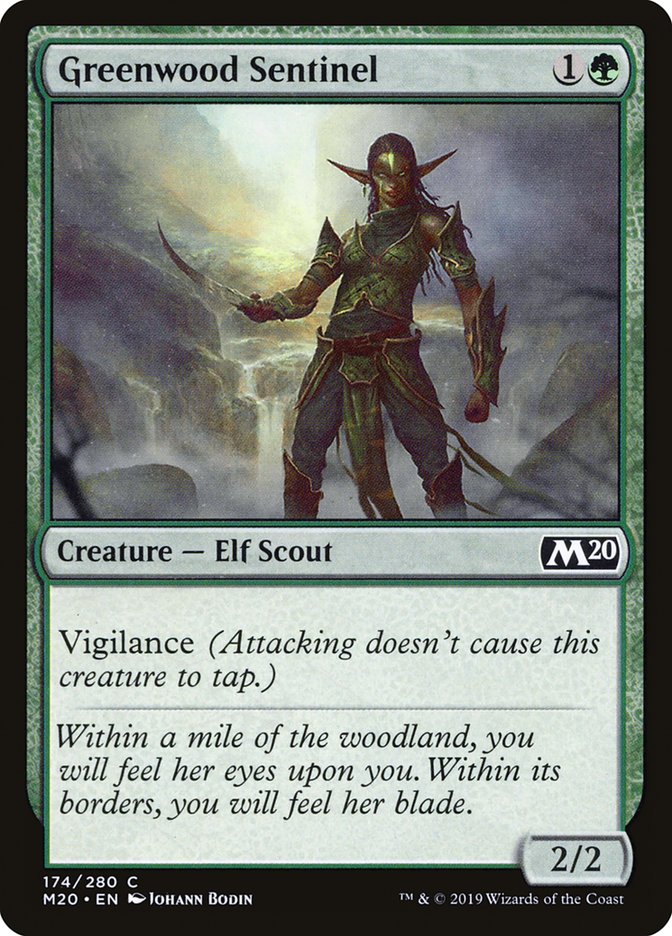 Greenwood Sentinel - [Foil] Core Set 2020 (M20)