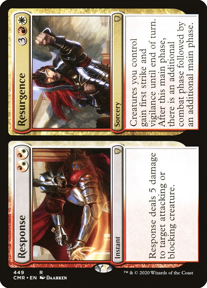 Response // Resurgence - [Foil] Commander Legends (CMR)