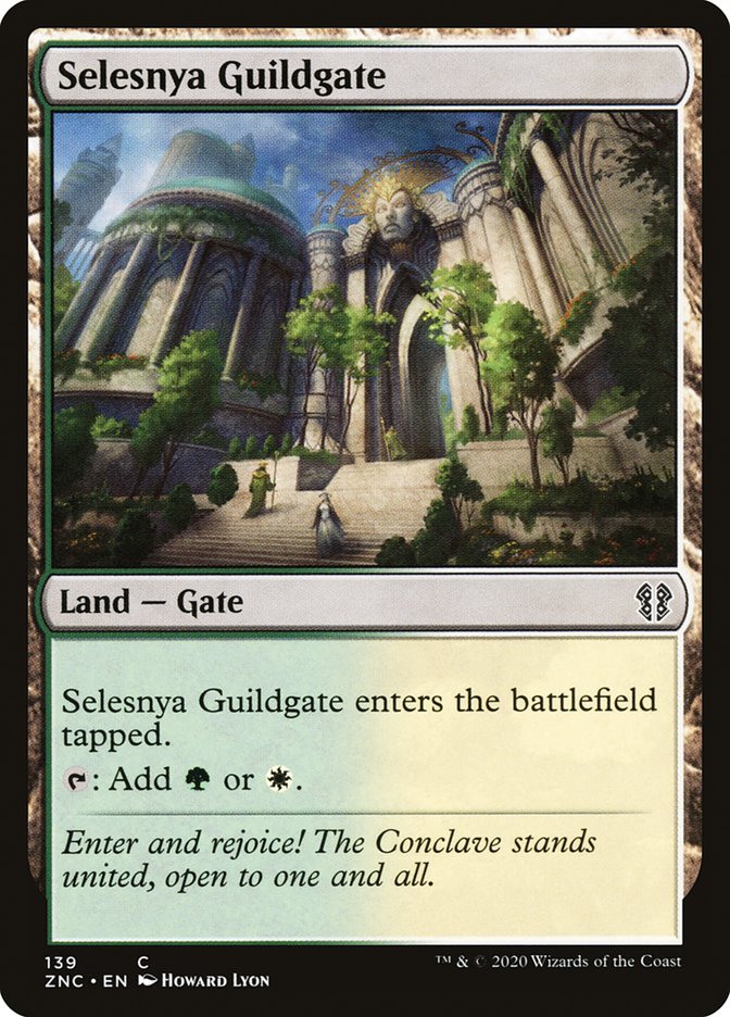 Selesnya Guildgate - [Foil] Zendikar Rising Commander (ZNC)