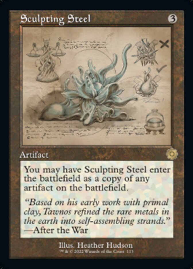 Sculpting Steel - [Schematic] The Brothers' War Retro Artifacts (BRR)