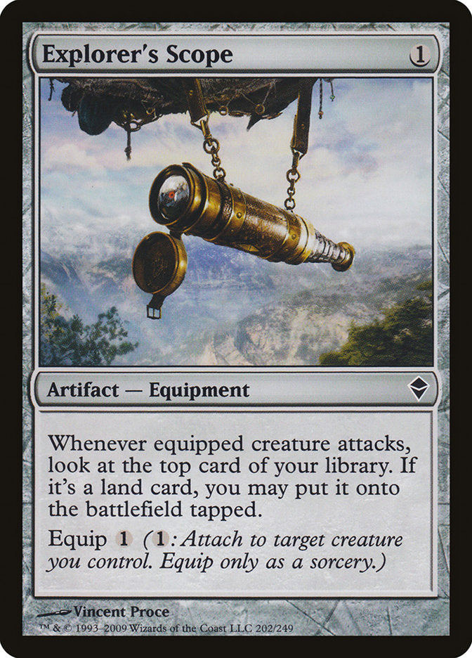 Explorer's Scope - [Foil] Zendikar (ZEN)