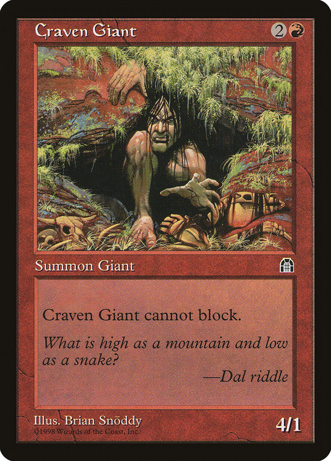 Craven Giant - Stronghold (STH)