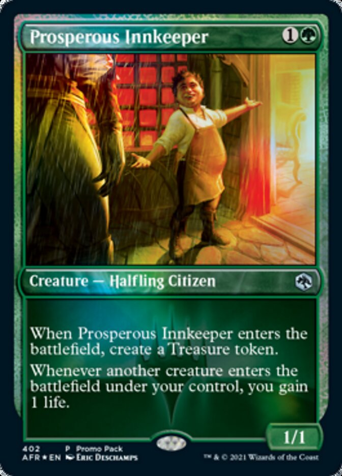Prosperous Innkeeper - [Foil, Promo] Adventures in the Forgotten Realms (AFR)