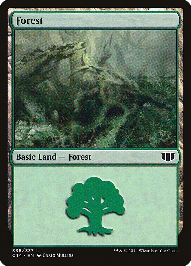 Forest (336) - Commander 2014 (C14)