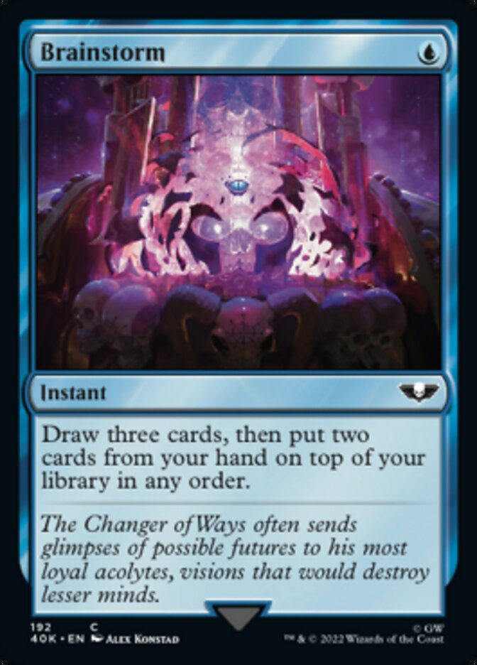Brainstorm - [Surge Foil] Warhammer 40,000 Commander (40K)