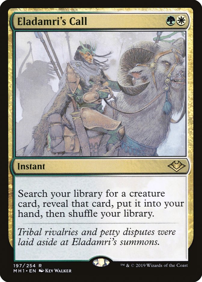 Eladamri's Call - [Foil] Modern Horizons (MH1)