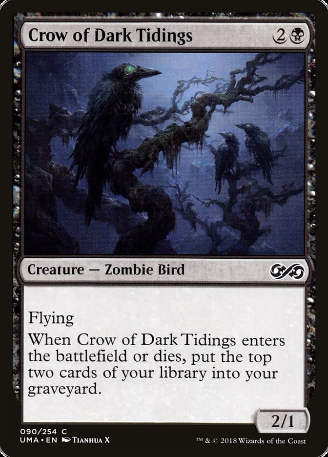 Crow of Dark Tidings - [Foil] Ultimate Masters (UMA)