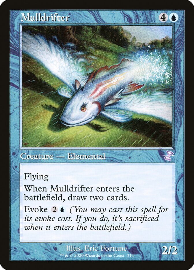 Mulldrifter - [Foil, Retro Frame] Time Spiral Remastered (TSR)