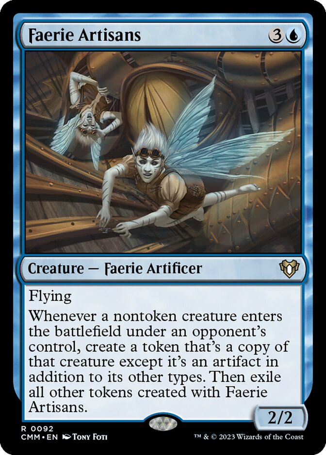 Faerie Artisans - [Foil] Commander Masters (CMM)