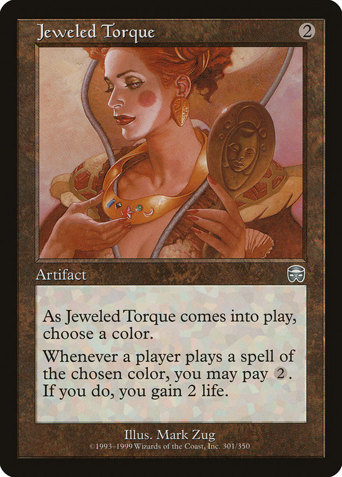 Jeweled Torque - [Foil] Mercadian Masques (MMQ)
