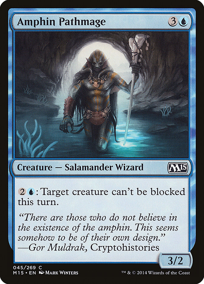 Amphin Pathmage - [Foil] Magic 2015 (M15)