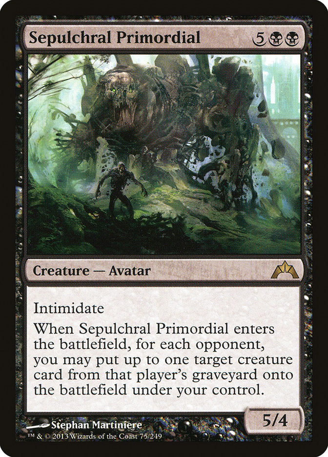 Sepulchral Primordial - [Foil] Gatecrash (GTC)
