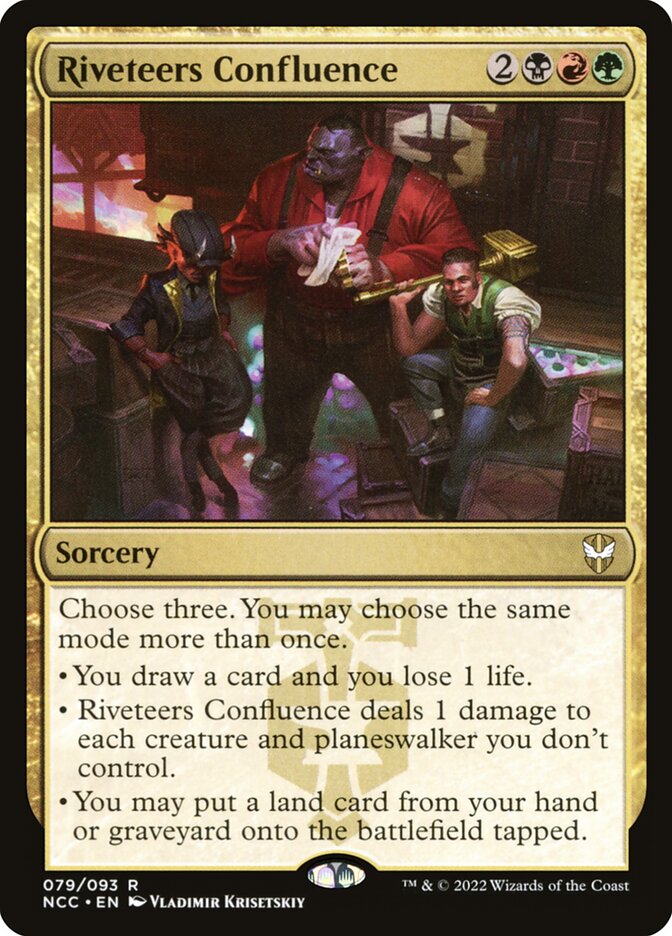 Riveteers Confluence - New Capenna Commander (NCC)