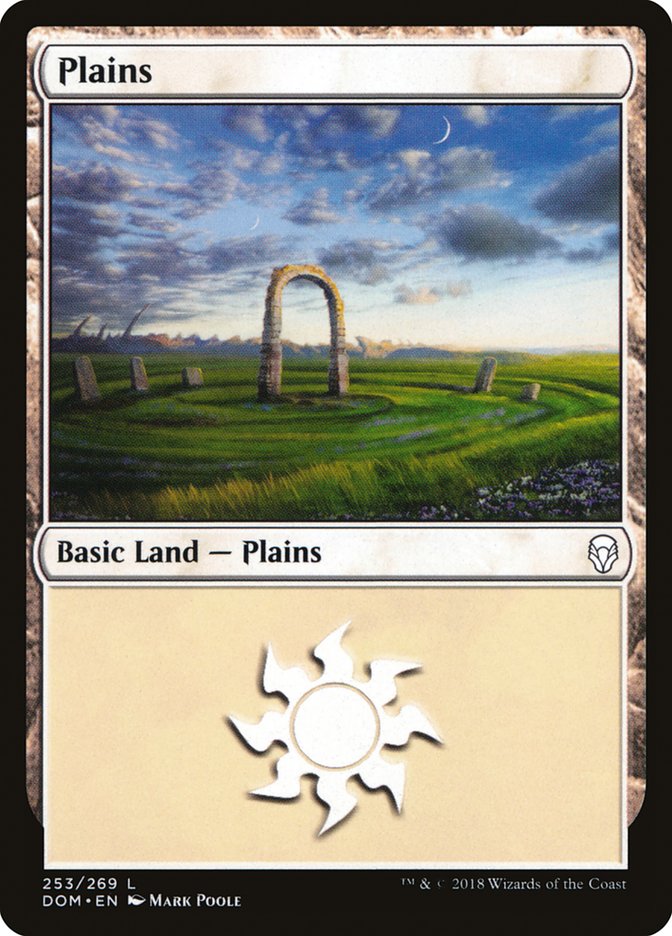 Plains - [Foil] Dominaria (DOM)