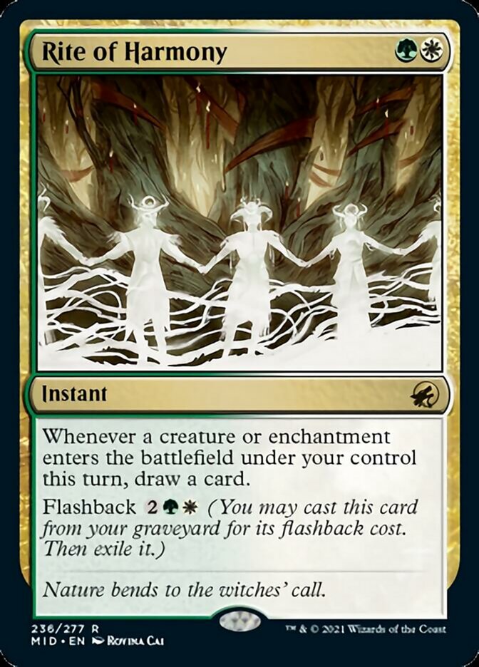 Rite of Harmony - [Foil] Innistrad: Midnight Hunt (MID)