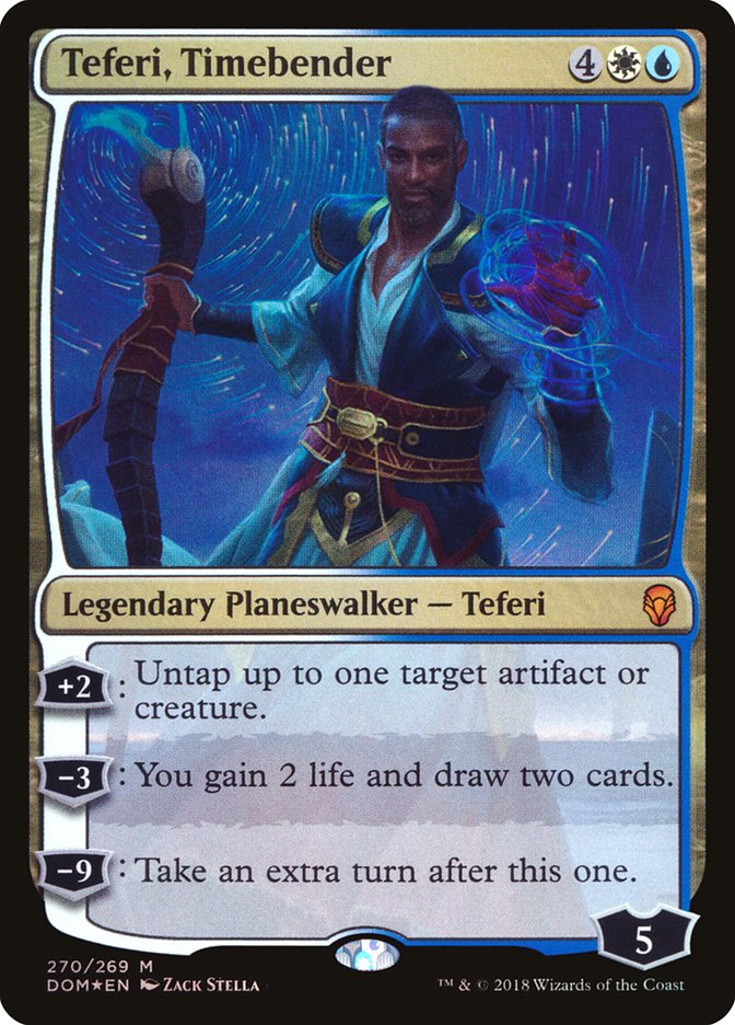 Teferi, Timebender - [Foil] Dominaria (DOM)