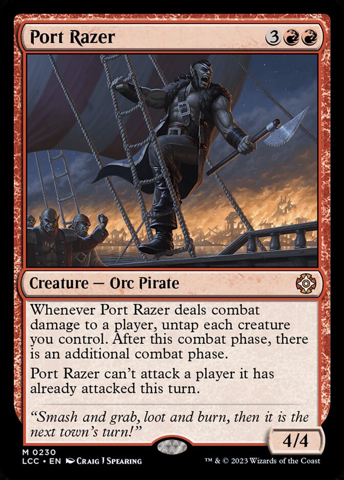 Port Razer - Lost Caverns of Ixalan Commander (LCC)