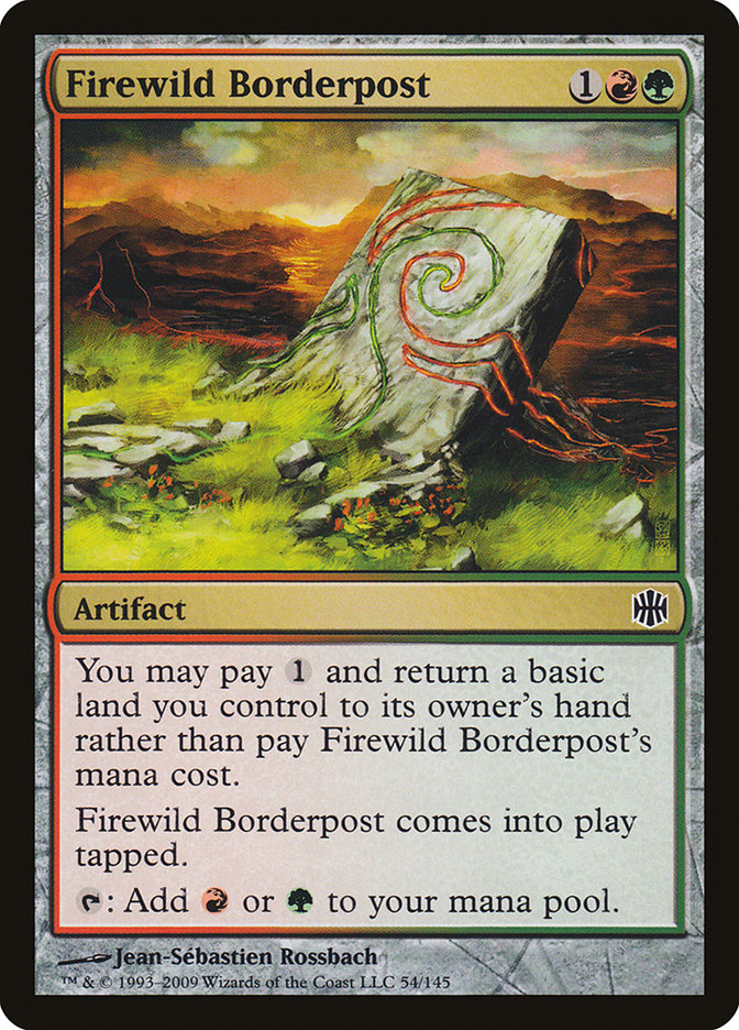 Firewild Borderpost - [Foil] Alara Reborn (ARB)