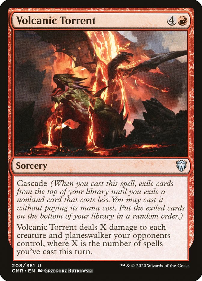 Volcanic Torrent - [Foil] Commander Legends (CMR)