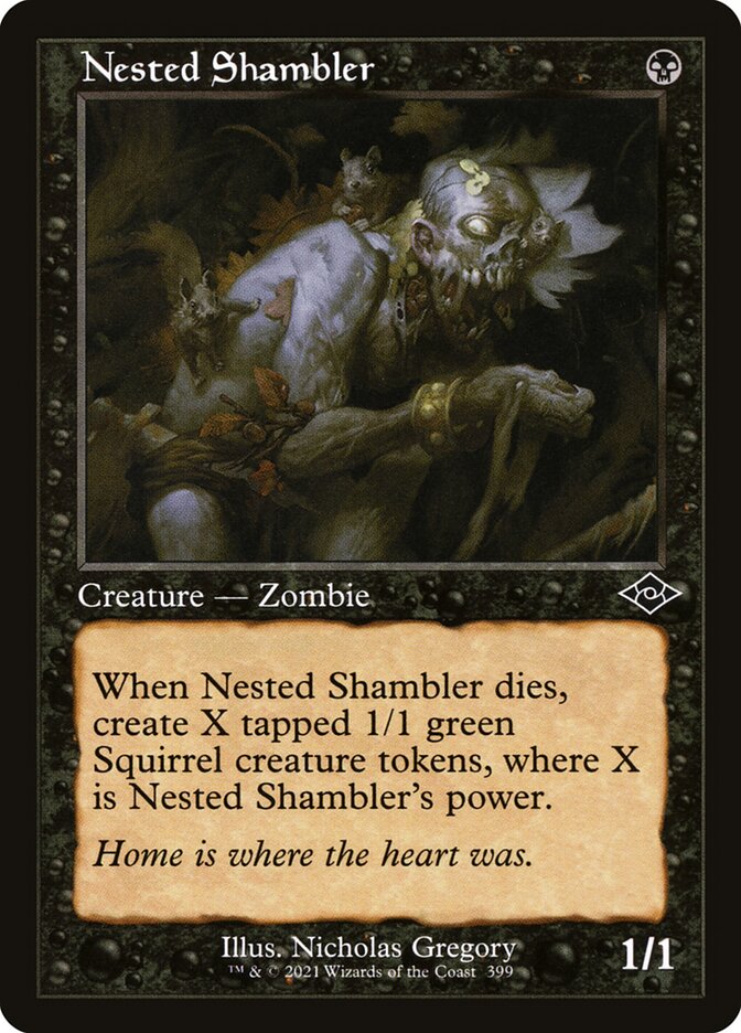 Nested Shambler - [Foil, Retro Frame] Modern Horizons 2 (MH2)