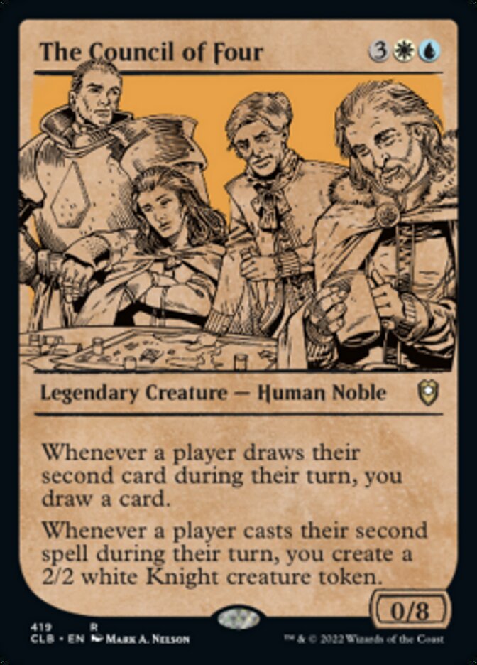 The Council of Four - [Showcase] Commander Legends: Battle for Baldur's Gate (CLB)