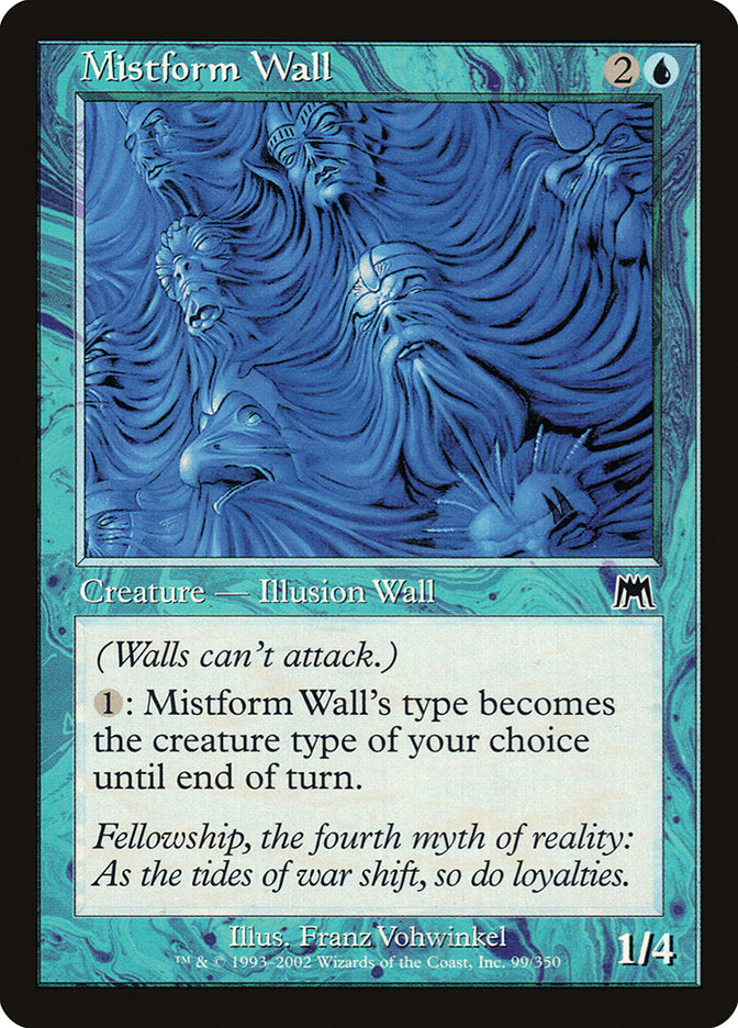 Mistform Wall - [Retro Frame] Onslaught (ONS)