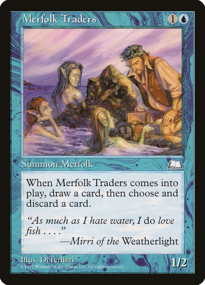 Merfolk Traders - Weatherlight (WTH)