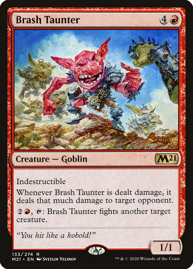 Brash Taunter - [Foil] Core Set 2021 (M21)