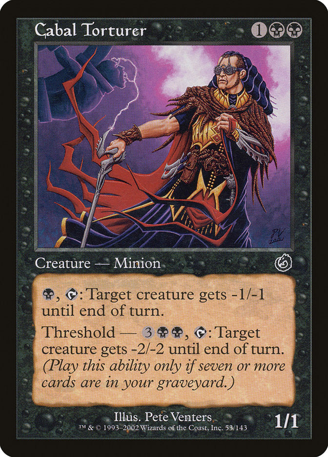 Cabal Torturer - [Foil] Torment (TOR)