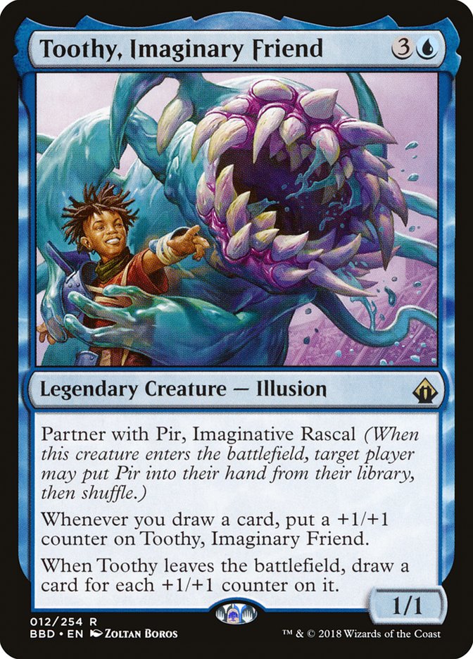 Toothy, Imaginary Friend - [Foil] Battlebond (BBD)