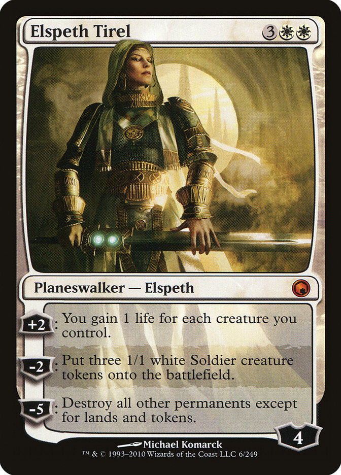 Elspeth Tirel - [Foil] Scars of Mirrodin (SOM)